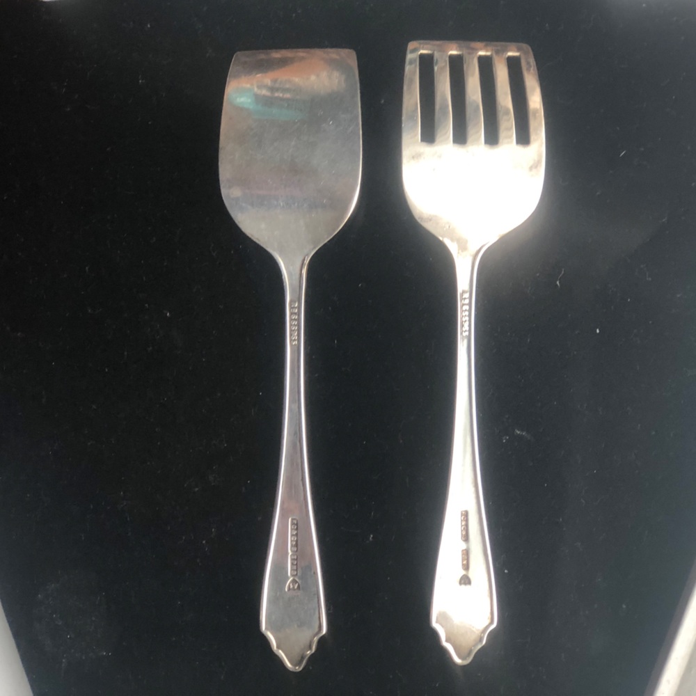VTG S G England EPNS A1 Silver Plated Set.